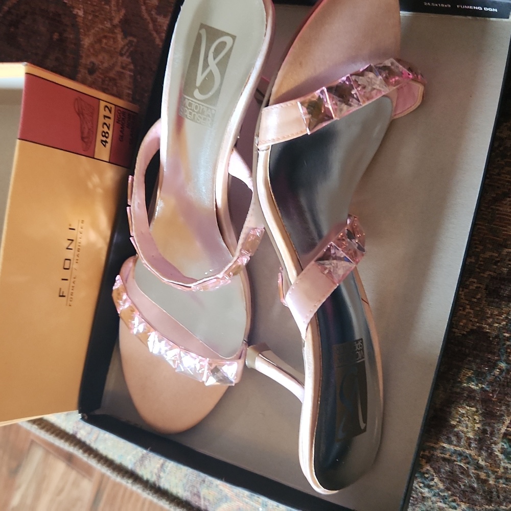 Ladies bling summer heels with free earrings